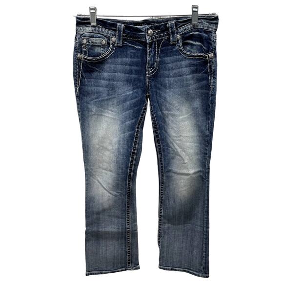 Miss Me Jeans Easy Boot JE8052ER Size 28 - Picture 1 of 10